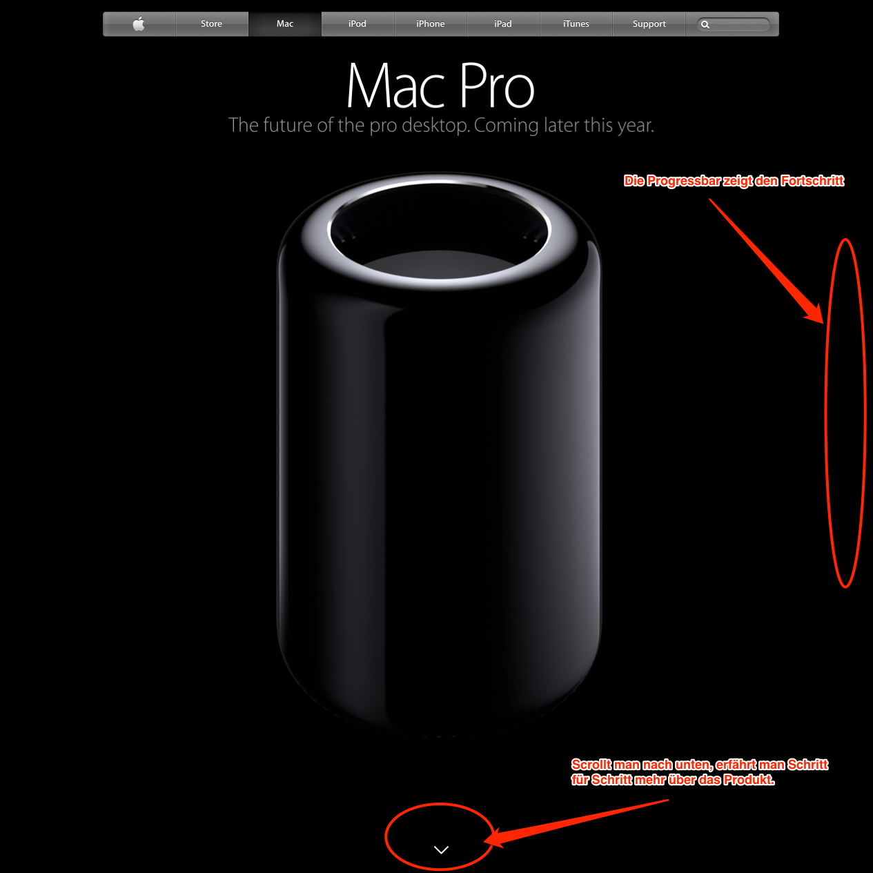 Produktpräsentation bei Apple