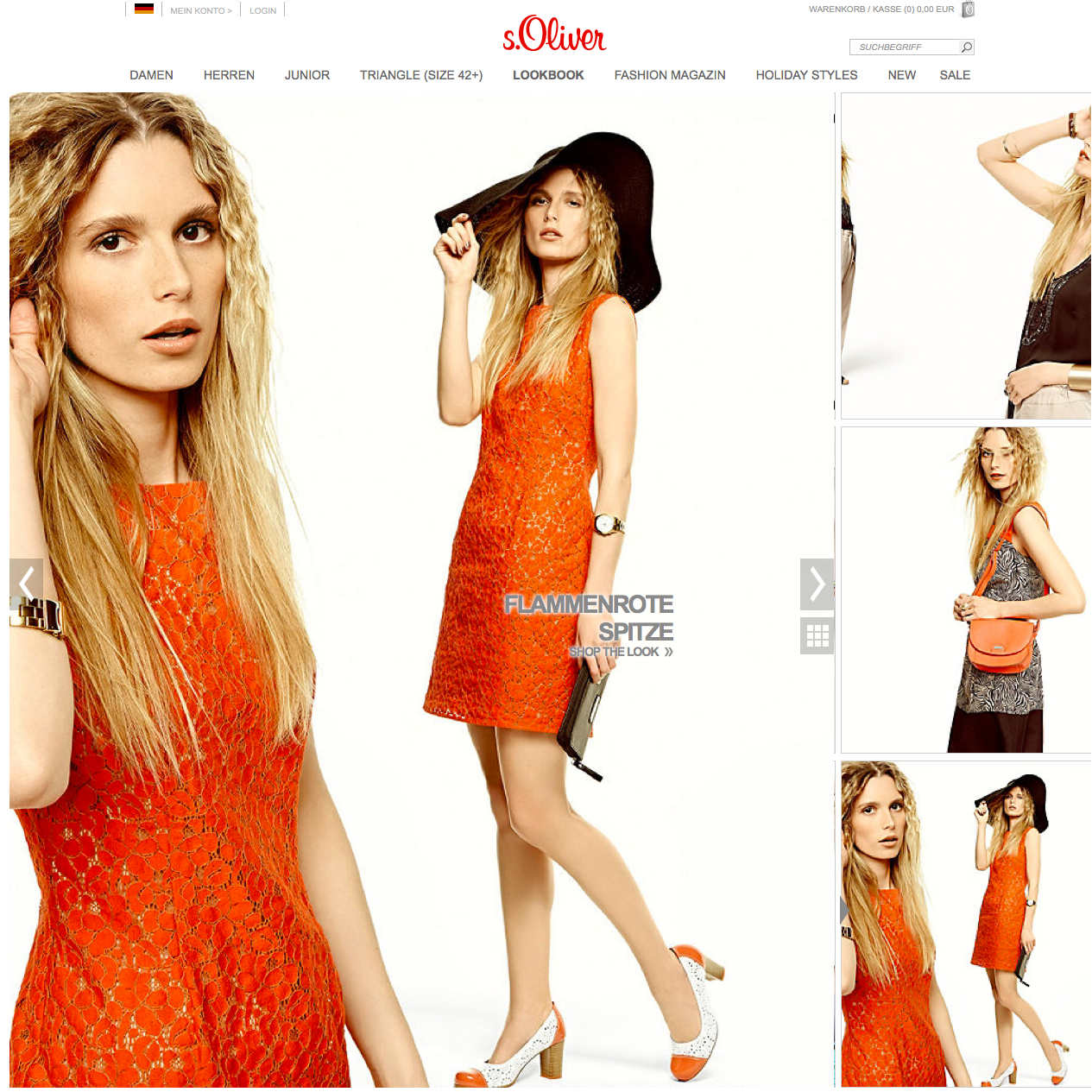 Stylefinder bei sOliver.de